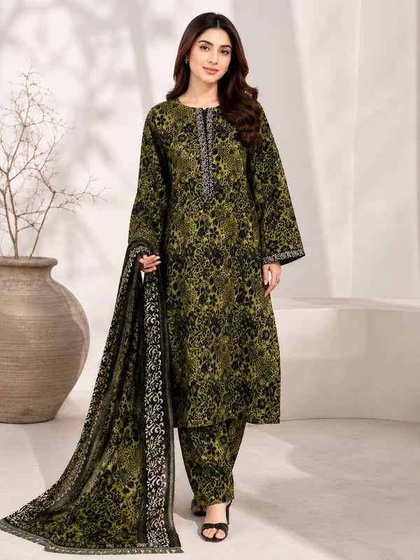 SD-Luxury Olive Aura 3PC 2610