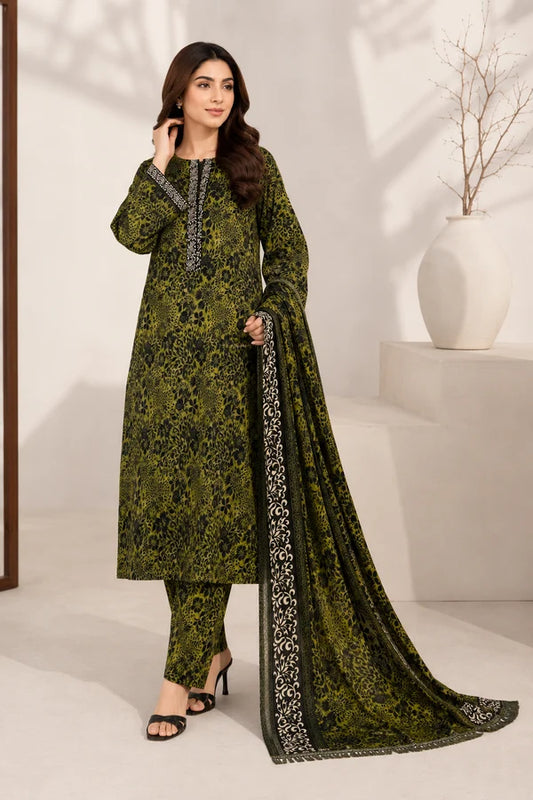 SD-Luxury Olive Aura 3PC 2610
