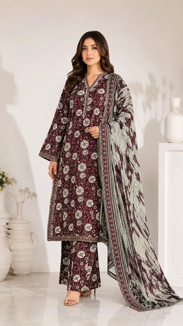 Vintage Plum – 3PC